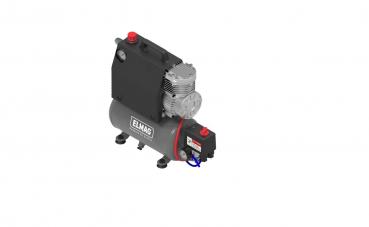 ELMAG 12 V 5 l Kessel Spezialkompressor ÖLFREI SILVERSTONE 2
